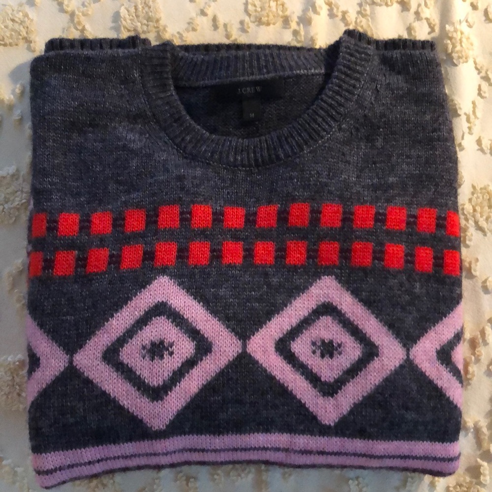 Funky J Crew Sweater!